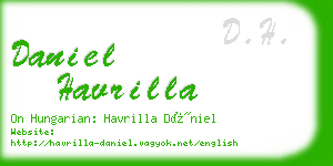 daniel havrilla business card